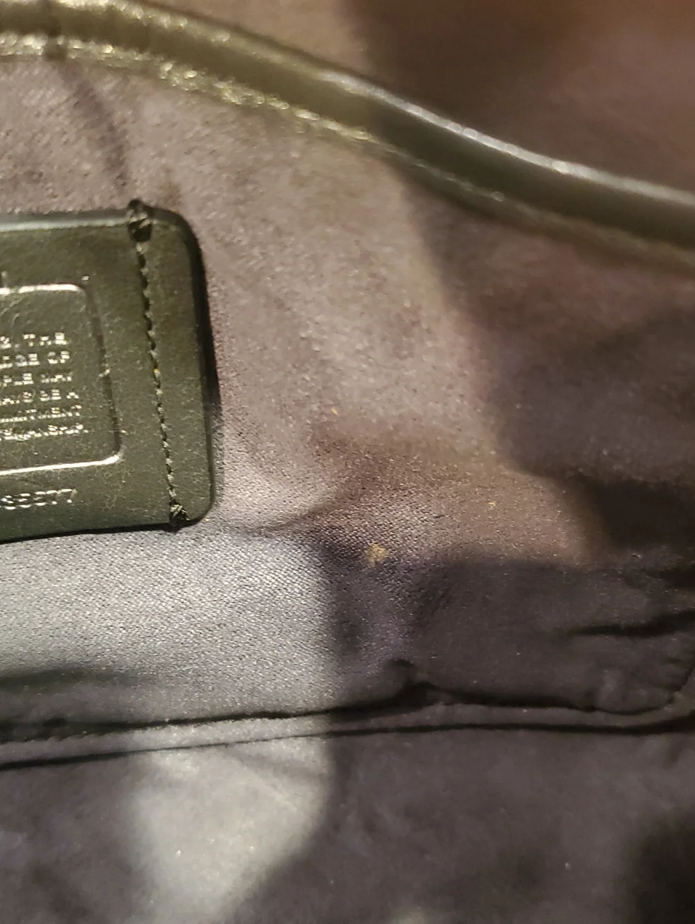 Coach Parker Shoulder Bag Metallic Graphite